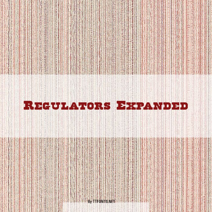 Regulators Expanded example